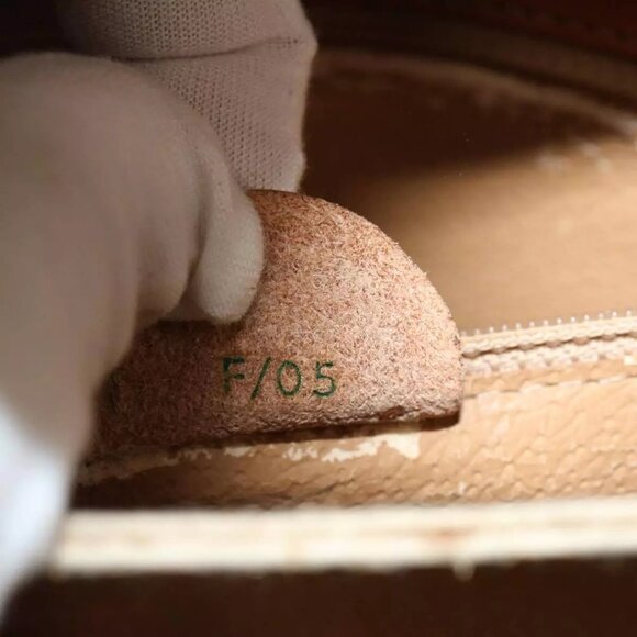 CELINE Macadam Canvas Shoulder Bag Beige Auth - Picture 6 of 16